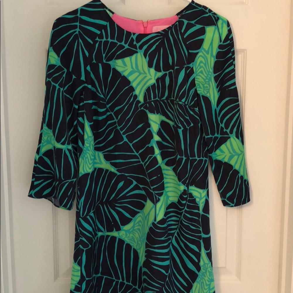 Lilly Pulitzer Palm Leaf Dress